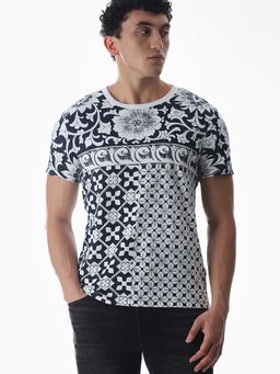 Jack & Jones - Men's Regular Fit Navy Blue T-Shirt