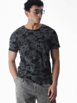 Jack & Jones - Men's Regular Fit Black T-Shirt