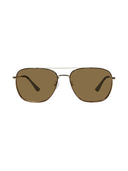 PRIVE REVAUX - Unisex UV Protected Brown Lens Pilot Sunglasses