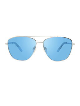 PRIVE REVAUX - Unisex UV Protected Blue Lens Pilot Sunglasses