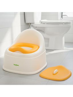 BAYBEE - Orange Baybee Pebble Baby Potty Chair With Closing Lid (18-24 Months)