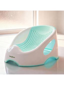 BAYBEE - Green Lilora 4 In 1 Baby Bath Tub Seat For Babies Portable Baby Bather (0-6 Months)