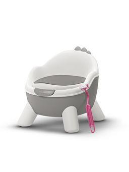 BAYBEE - Grey Potty Training Toilet Seat For KidsWith Anti-Urin Splash Guard (18-24 Months)