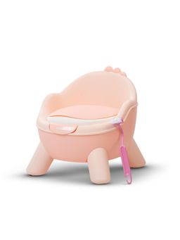 BAYBEE - Pink Potty Training Toilet Seat For KidsWith Anti-Urin Splash Guard (18-24 Months)