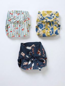 Cocoon Care - Bamboo Cotton Printed Knitted Nappy For Babies (0-3 Months) (Pack of 3)