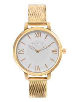 French Connection - Analog White Dial Womens Watch-FCN00027A