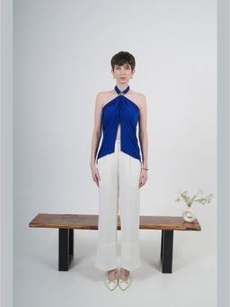 The Dapper Lady - Cloud Straight White Pant