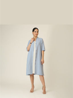 Saltpetre - Blue Dakota Long Shirt Jacket