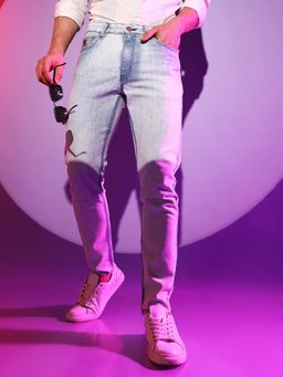 Campus Sutra - Men Light-Wash Skinny Fit Denim Jeans