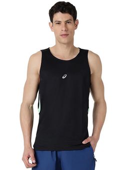 ASICS - Black Panel Detail Sleeveless T-shirt