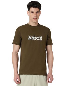 ASICS - Brown 3D Rock Graphic Ss T-shirt