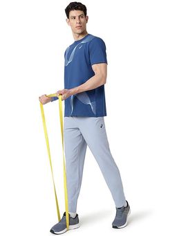 ASICS - Blue Asymmetric Graphic Ss T-shirt