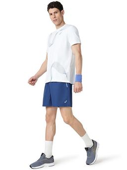 ASICS - White Asymmetric Graphic Ss T-shirt