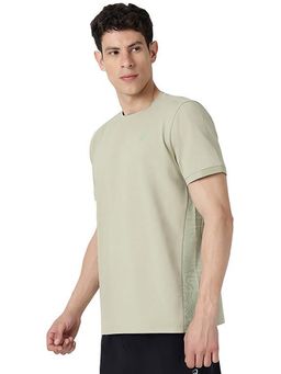 ASICS - Green Neck Detail Ss T-shirt