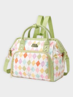 Mi Arcus - 2-in-1 Printed Maternity Diaper Bag, Convertible Handbag & Backpack -0-3 Years
