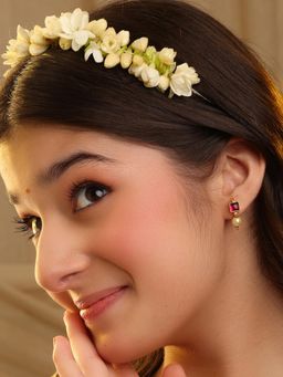 Ruby Raang Studio - Garnet Glamour Earrings