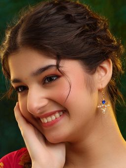 Ruby Raang Studio - Neel Noor Earrings