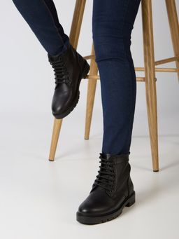 Inc.5 - Womens Black Casual Boots