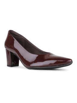 Inc.5 - Womens Maroon Party Wear Pump Heels