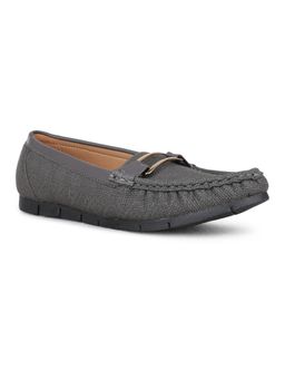 Inc.5 - Womens Grey Casual Round Toe Loafers