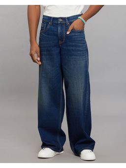 ROOKIES - Blue Extra Loose Fit Jeans