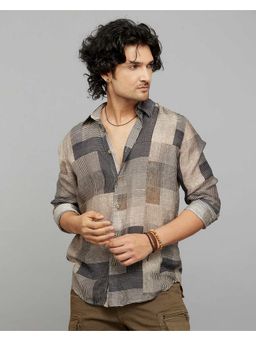 ROOKIES - Viscose Rayon Multi-Color Printed Shirt