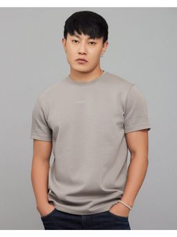 ROOKIES - Grey Half Sleeves Round Neck Tee