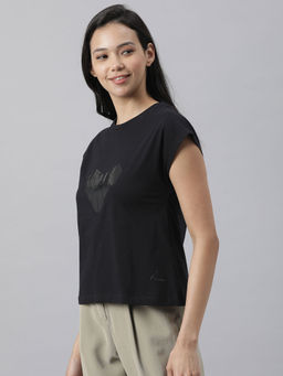 RAREISM - Black Graphic T-Shirt