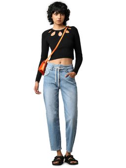 ONLY - Women Solid Blue Jeans
