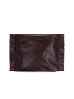 ALLSAINTS - Lutece Leather Pouch Brown