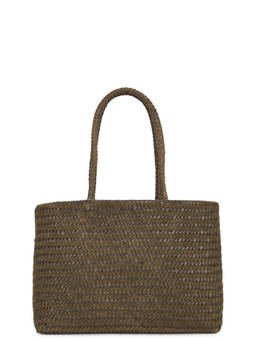 Madewell - Handwoven Suede Leather Tote Bag Brown