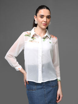 Kazo - White Garcia Shirt
