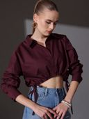 Burgundy color option, Currently selected