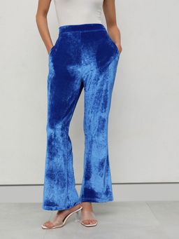 STREET 9 - Blue Velvet Pant