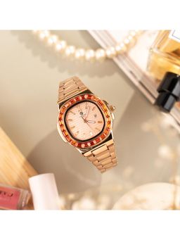 Carlton London - Women Grace Rose Gold Dial Analog Watch - CLDPP-001 (M)