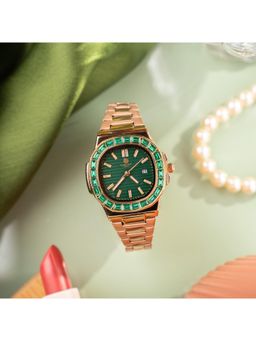 Carlton London - Women Grace Green Dial Analog Watch - CLDPP-002 (M)