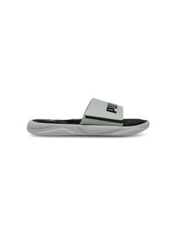 Puma - Unisex Grey Royalcat Memory Foam Sliders