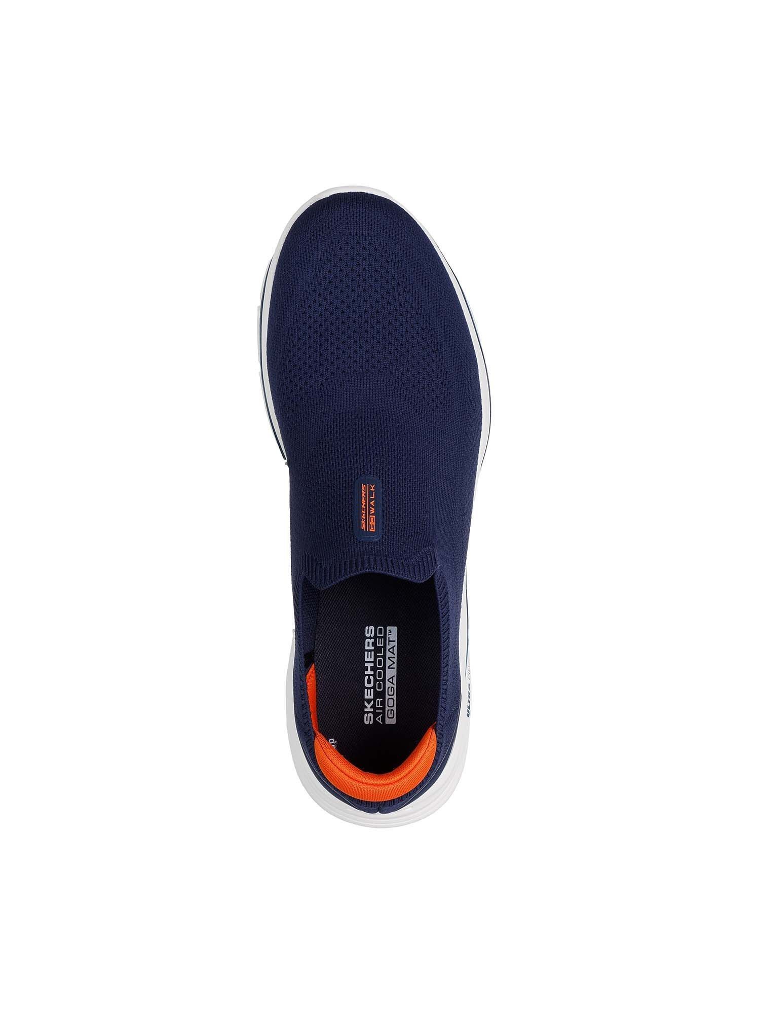 Buy SKECHERS Men GO WALK 8 - GABE Navy Blue Walking Shoes Online
