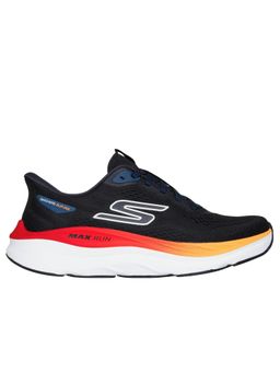 SKECHERS - Men Max Run Slip Ins Running Shoes - Black