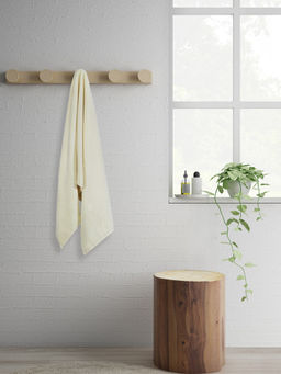 SPACES - Pure Cotton Bath Towel Special Texture Ultra Soft Quick Dry Nano Spun