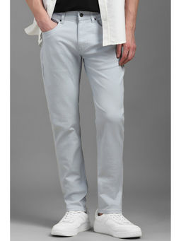 Louis Philippe - Men Grey Slim Fit Jeans