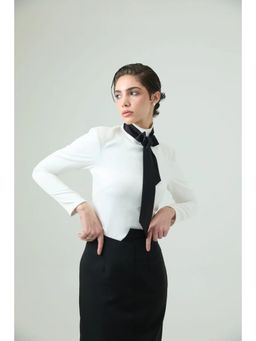Stylia - White Noirvelle Top