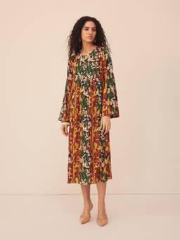 Aarke Ritu Kumar - Multi-Color Viscose Floral Kurta
