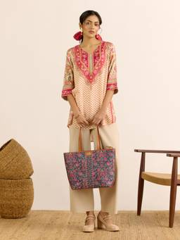 Aarke Ritu Kumar - Multi-Color Viscose Printed Tunic