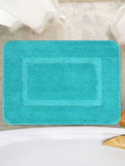 Saral Home - Aqua Good Morning Micro Soft & Antiskid Backing Mat