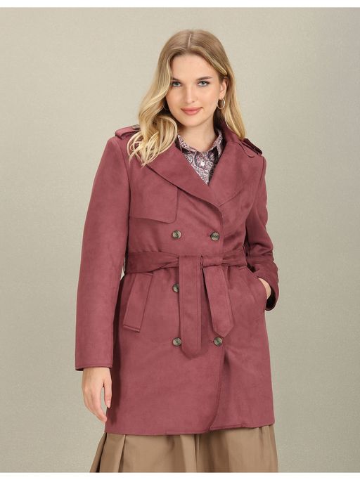 Buy POLO Longline Lapel Collar Jacket Online