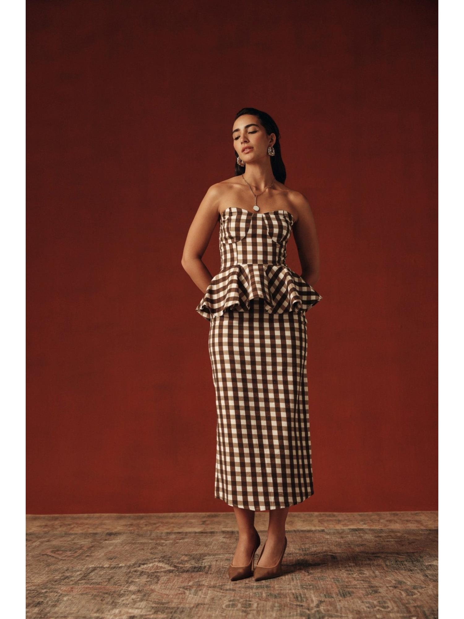 Vichy Pencil Skirt-picture-16