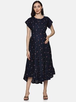 Nejo - Maternity Nursing Feeding Dress with Concealed Zippers
