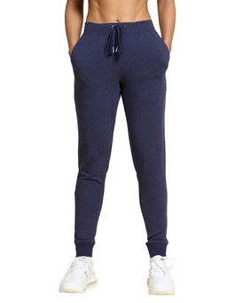 Van Heusen Woman Lingerie and Athleisure - 4 Way Stretch Joggers-Patriot Blue Animal
