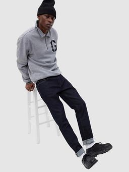 GAP - Men Mid-Rise Skinny Fit Navy Blue Jeans